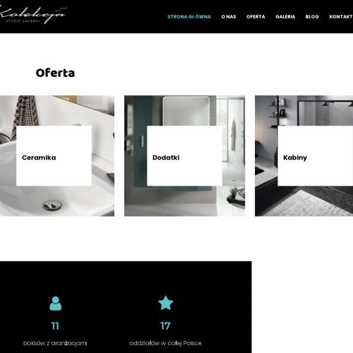 Regał łazienkowy - Krosno