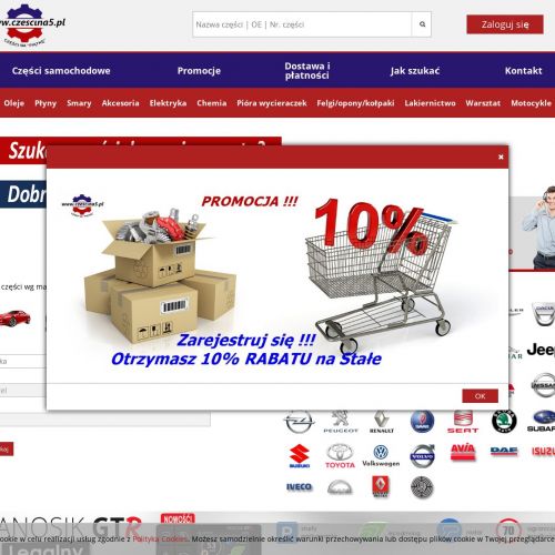 Hurtownia części samochodowych