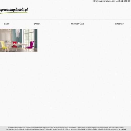 Stoły z drewna bukowego w Warszawie