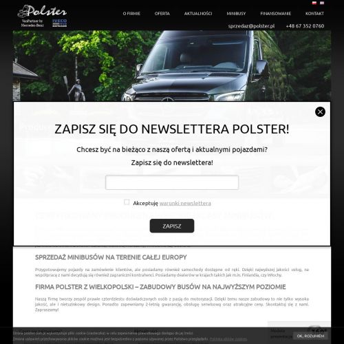 Kraków - sprzedaż minibusów