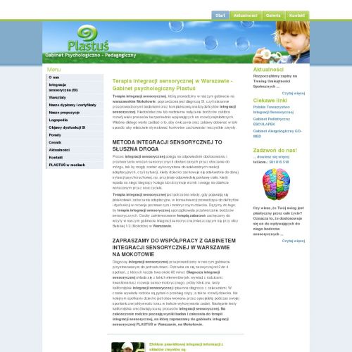 Warszawa - gabinet sensoryczny