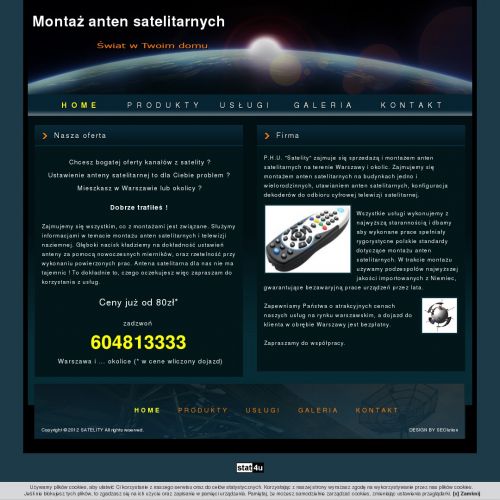 Warszawa - montaż anten w warszawie