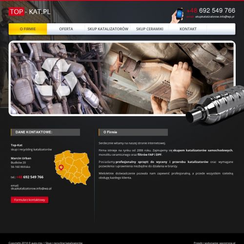 Skup katalizatorów łódź - Wrocław