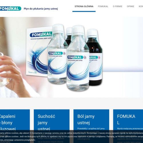 Płyn na zapalenie jamy ustnej