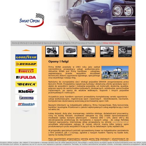 Białystok - opony sklep internetowy
