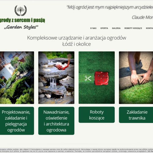 Zgierz - projektowanie ogrodów