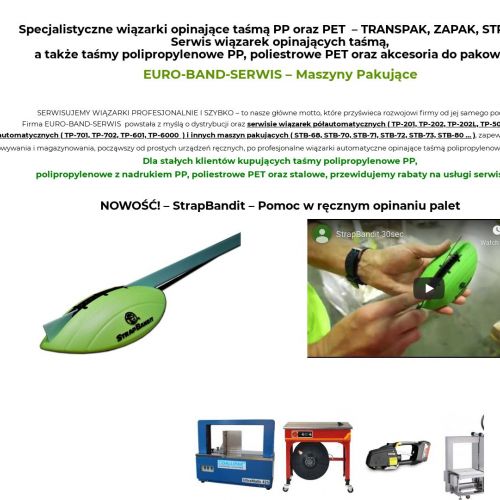 Wiązarka ręczna akumulatorowa