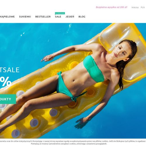 Strój kąpielowy ze spodenkami - Poznań