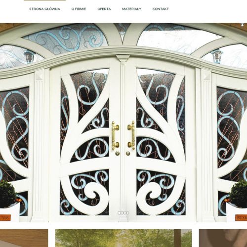 Drzwi wewnętrzne dwuskrzydłowe przeszklone