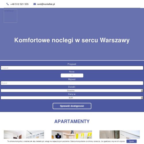 Tanie apartamenty Warszawa