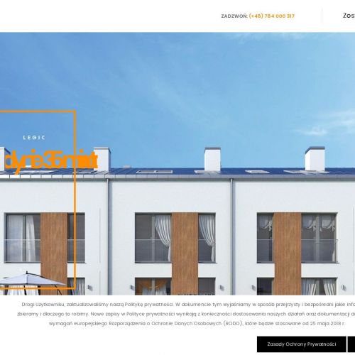 Legionowo - dom z przestronnym salonem