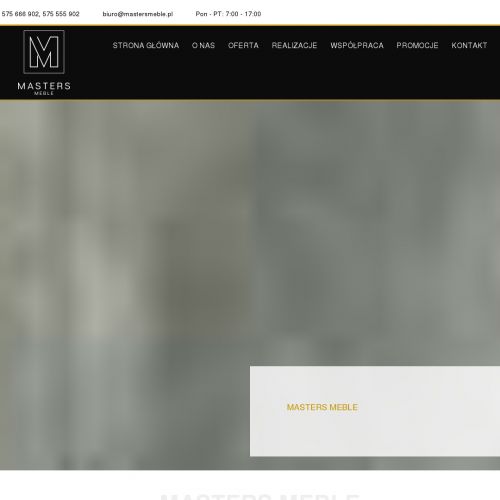 Meble na wymiar producent w Warszawie