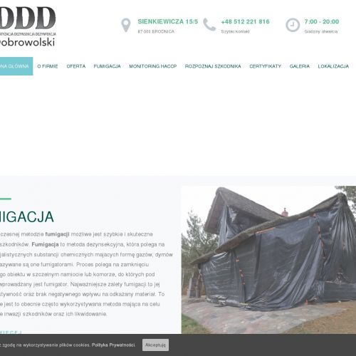 Brodnica - walka z kretem