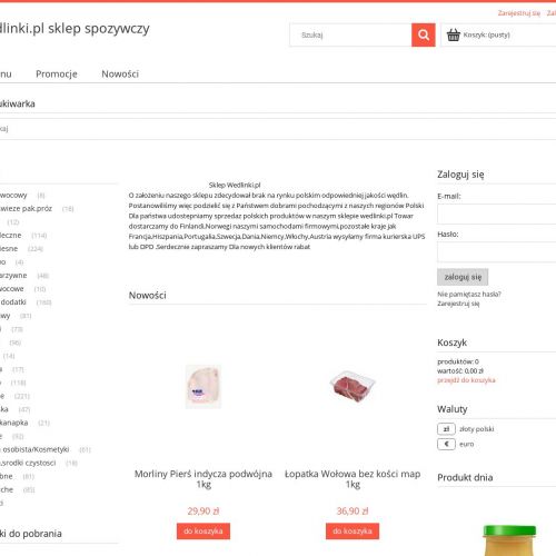 Kiełbasa swojska wysyłka francja