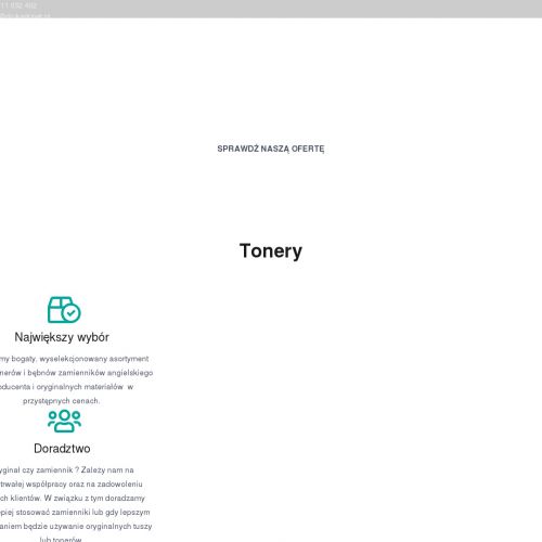 Toner do drukarki cena w Bielsku-Białej