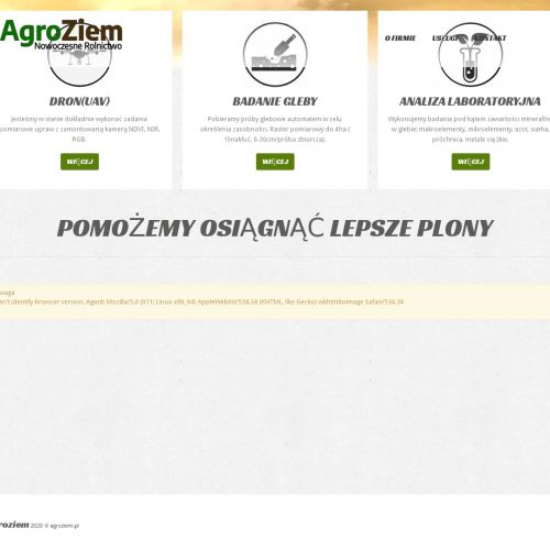 Dron w rolnictwie w Wrocławiu