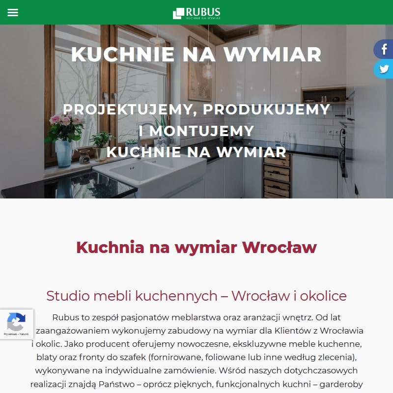 Wrocław - fronty mebli kuchennych lakierowane