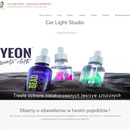 Czyszczenie lamp samochodowych w Rzeszowie