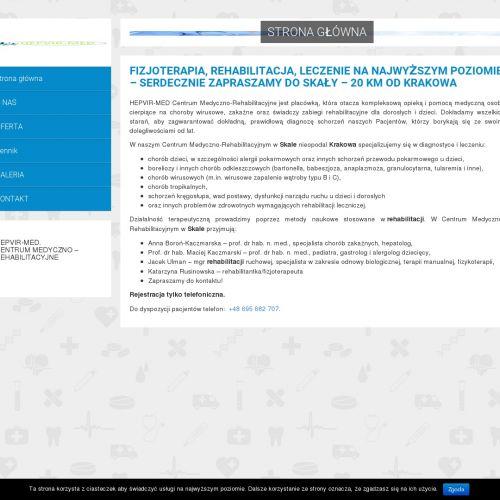 Rehabilitacja skała - Zielonka