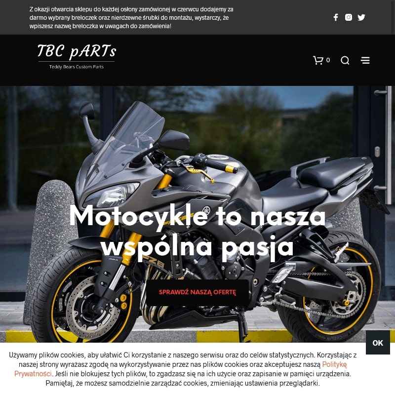 Śruby ozdobne do motocykli