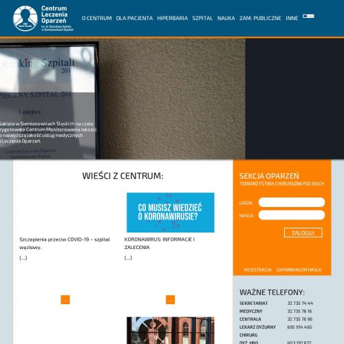 Komora hiperbaryczna śląsk nfz