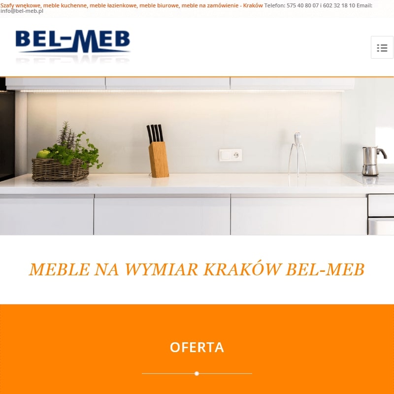 Szafa na wymiar w Krakowie