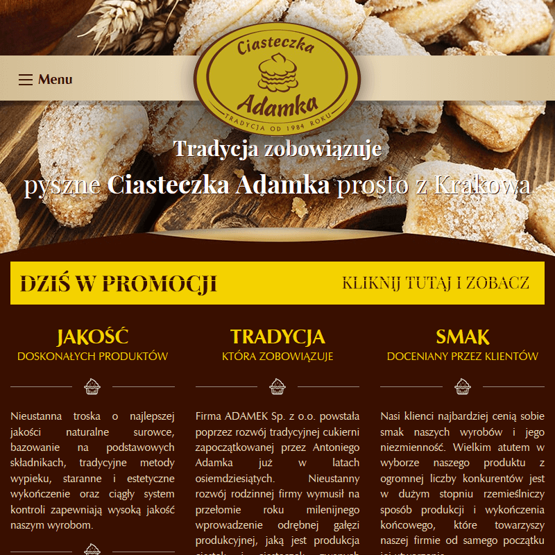 Producent ciastek kruchych - Kraków