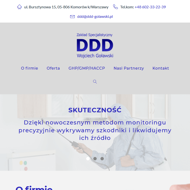 Zwalczanie prusaków w Warszawie