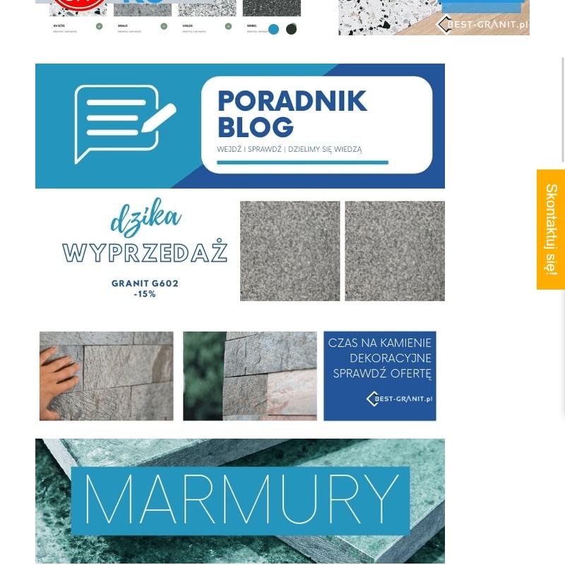 Poznań - płyty granitowe na taras