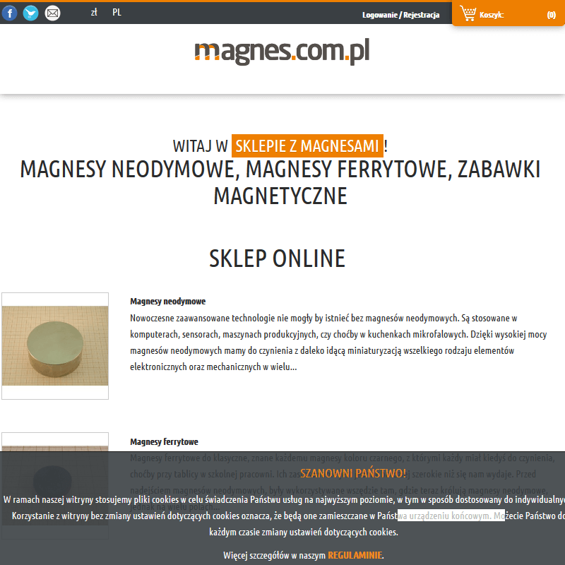 Małe magnesy w Kielcach