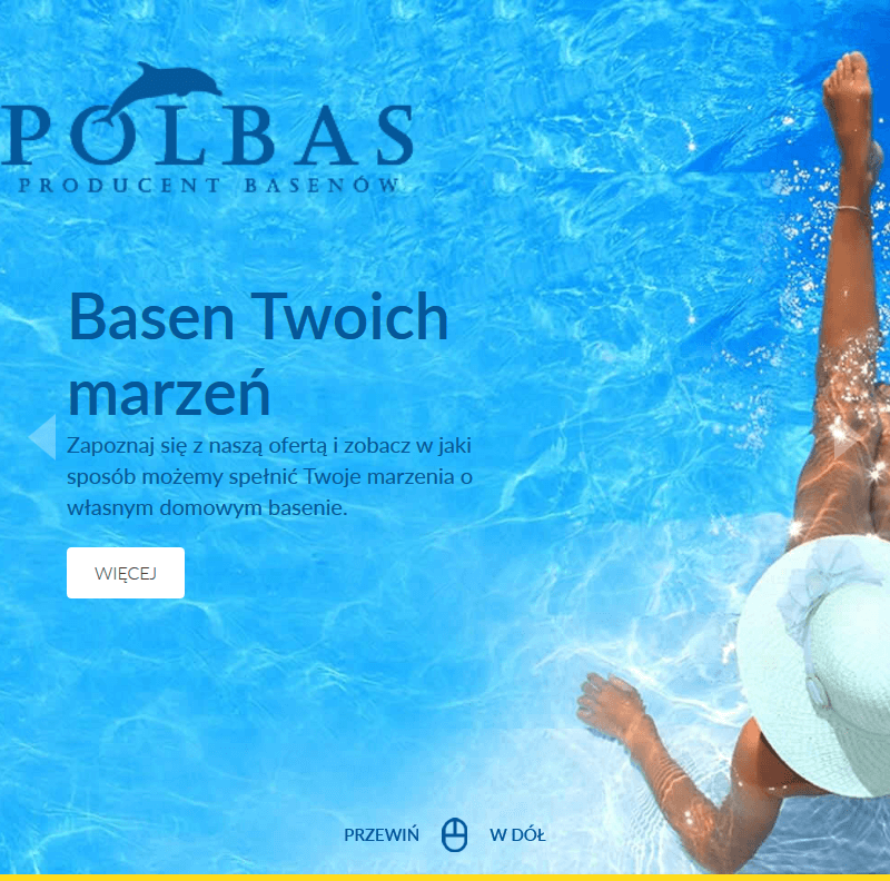 Baseny ogrodowe prostokątne