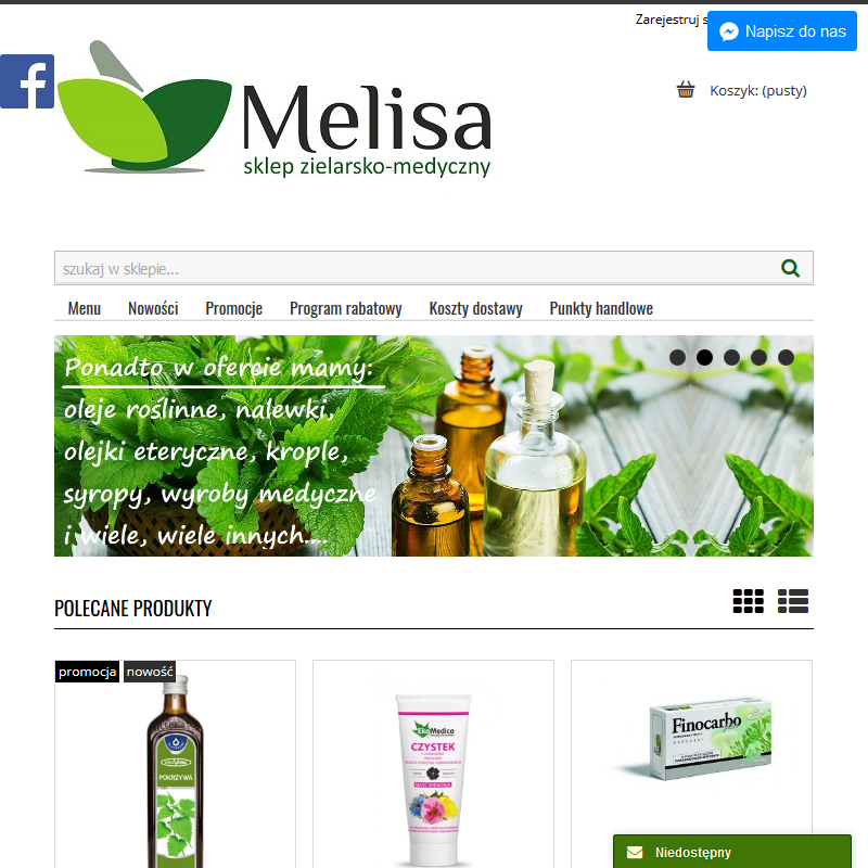 Szczecin - internetowy sklep zielarski