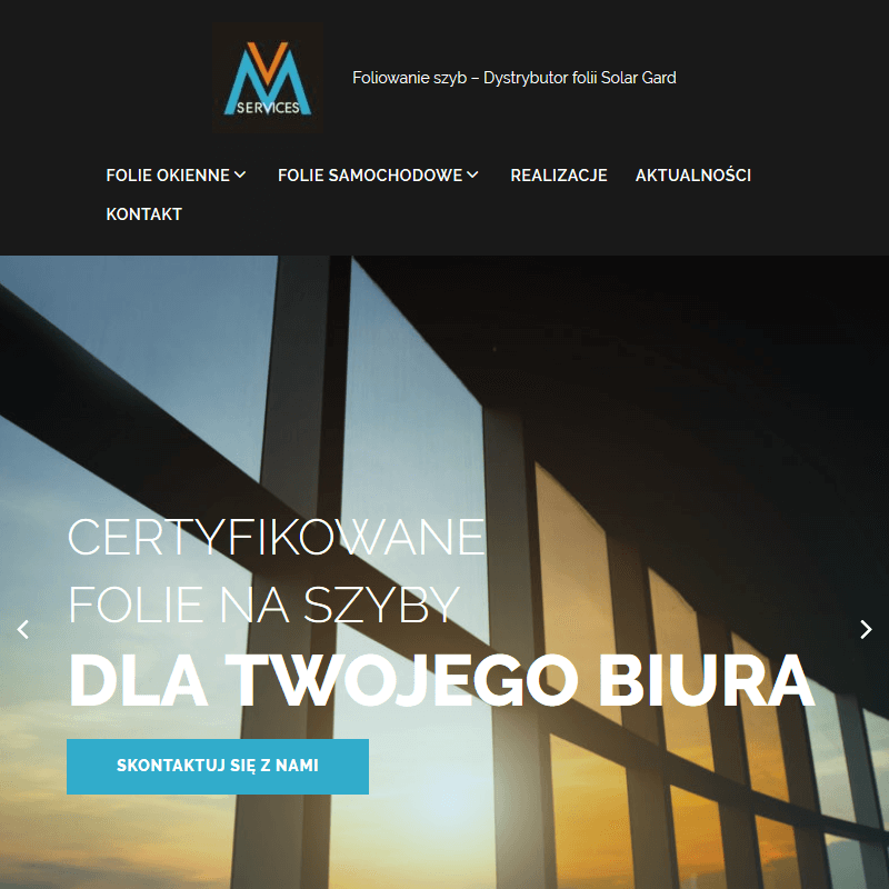 Oklejanie szyb folią w Krakowie