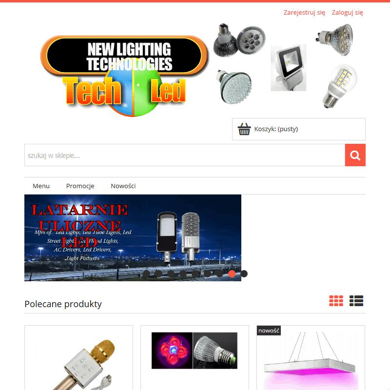 Halogen diodowy w Warszawie