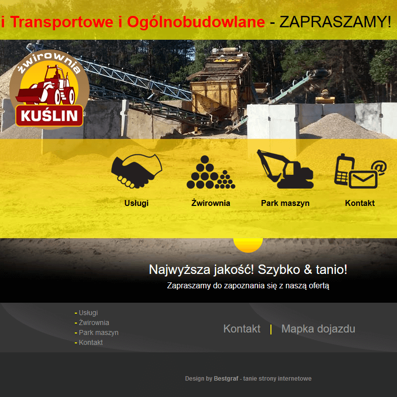 Cena piasku za tonę Grodzisk Wielkopolski